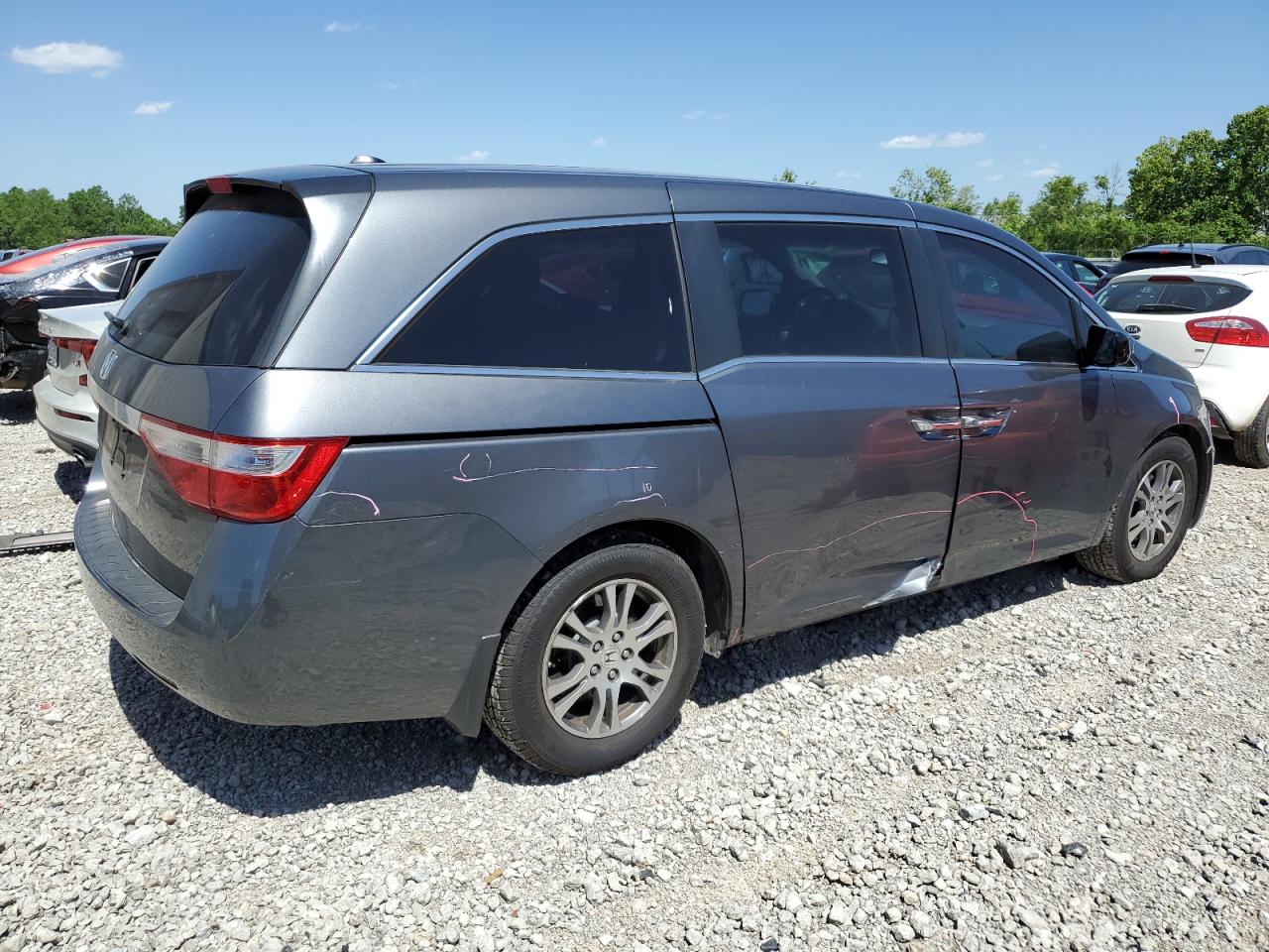 2012 Honda Odyssey Exl vin: 5FNRL5H66CB119892