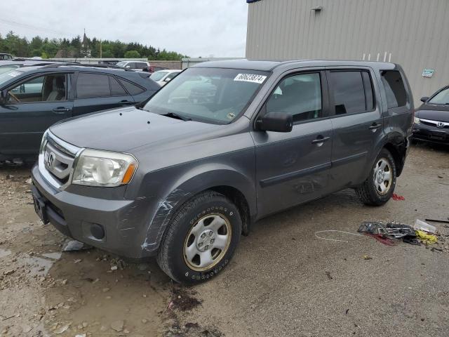 2011 Honda Pilot Lx VIN: 5FNYF3H29BB035892 Lot: 60623874