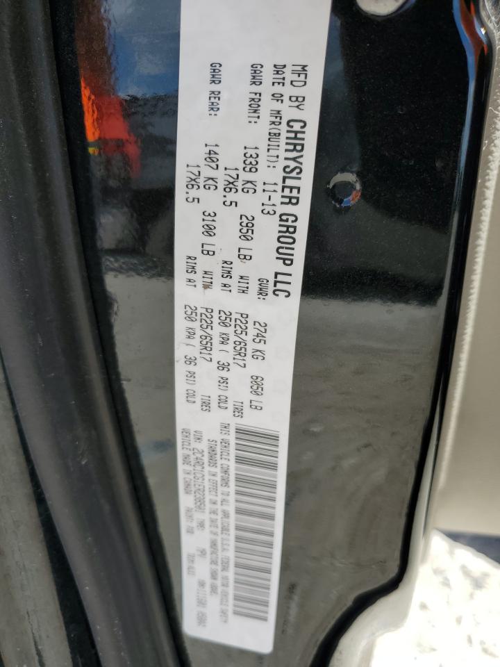 2C4RC1CG1ER238501 2014 Chrysler Town & Country Touring L