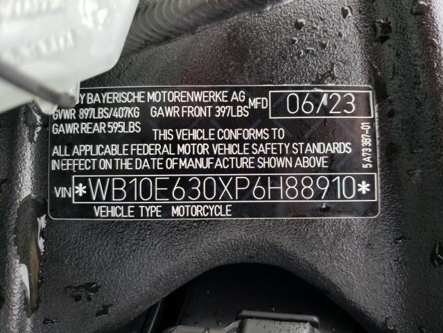 2023 BMW S 1000 RR - WB10E630XP6H88910
