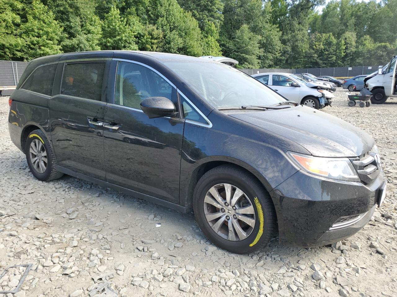 Lot #2720844696 2016 HONDA ODYSSEY EX