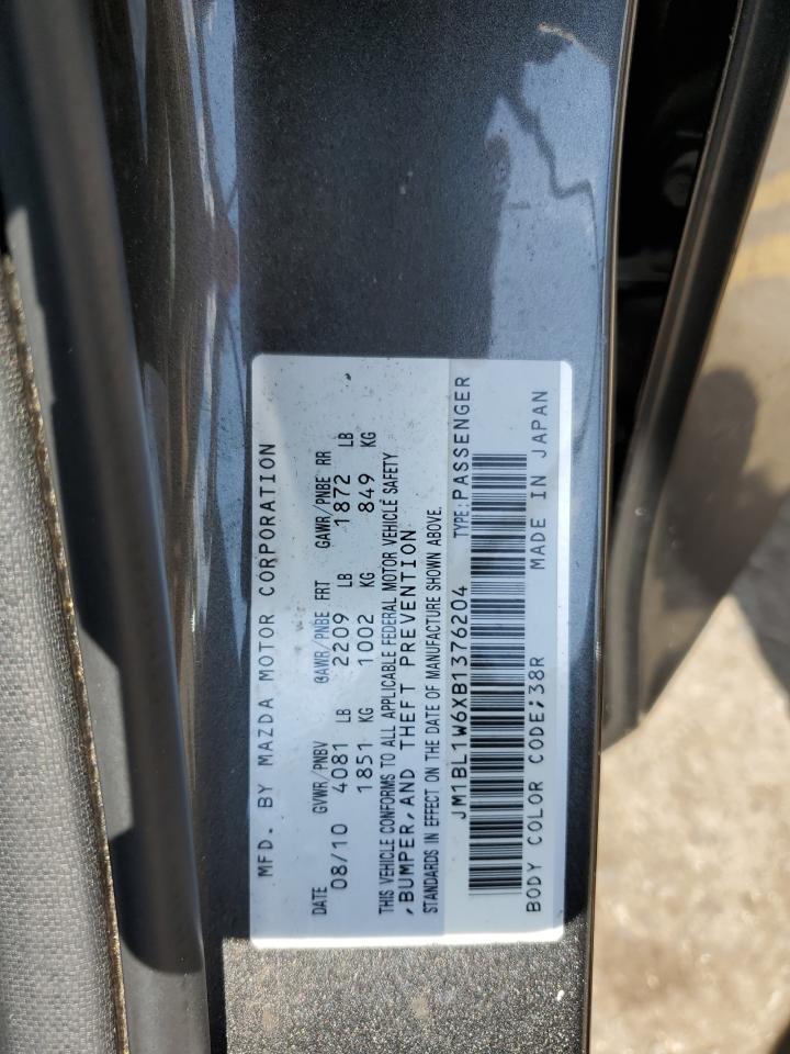 JM1BL1W6XB1376204 2011 Mazda 3 S