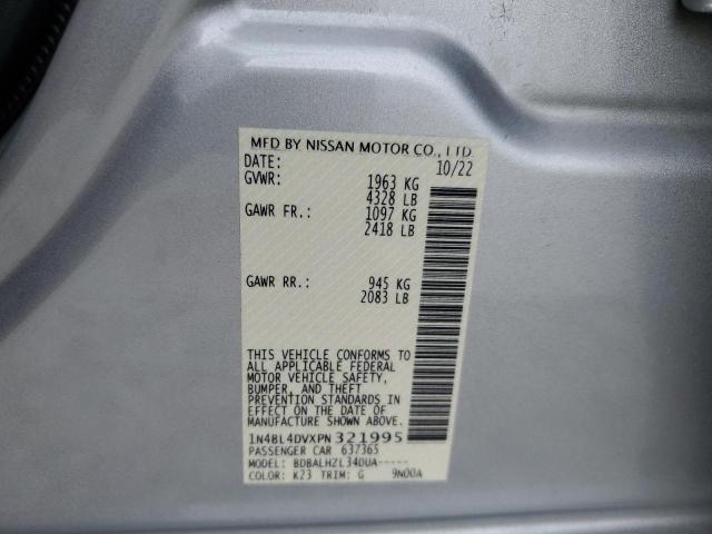 1N4BL4DVXPN321995 2023 Nissan Altima Sv