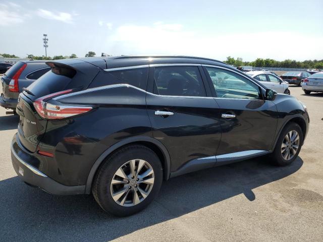 NISSAN MURANO S 2015 black  gas 5N1AZ2MH7FN239848 photo #4