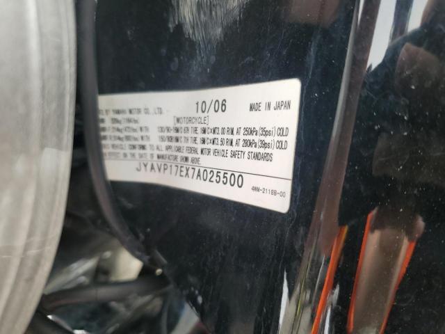 2007 YAMAHA XV1700 A JYAVP17EX7A025500