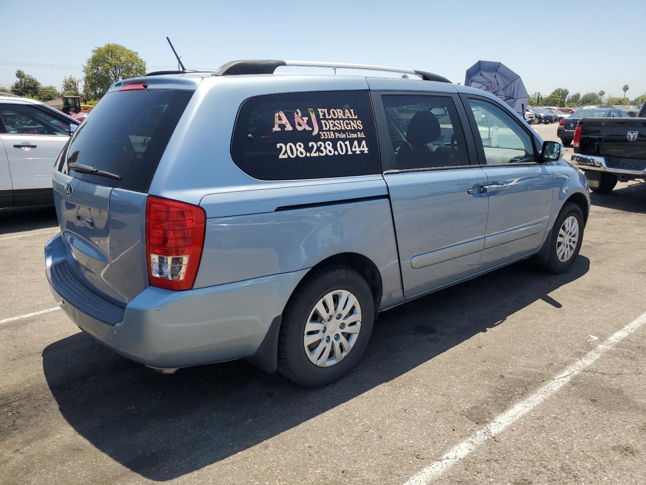 Lot #2776078348 2014 KIA SEDONA LX