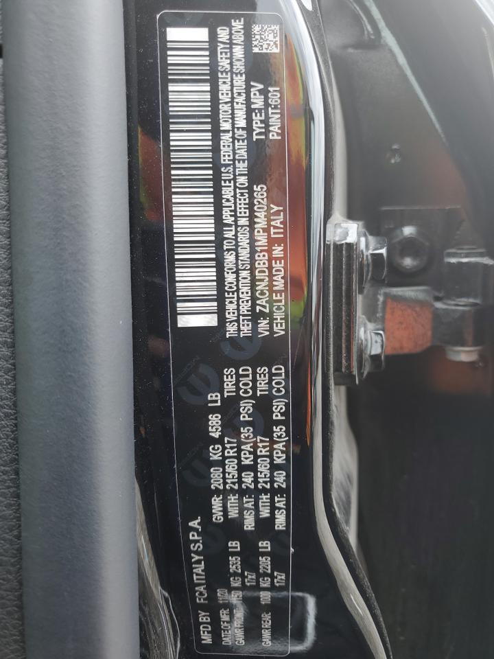 ZACNJDBB1MPM40265 2021 Jeep Renegade Latitude