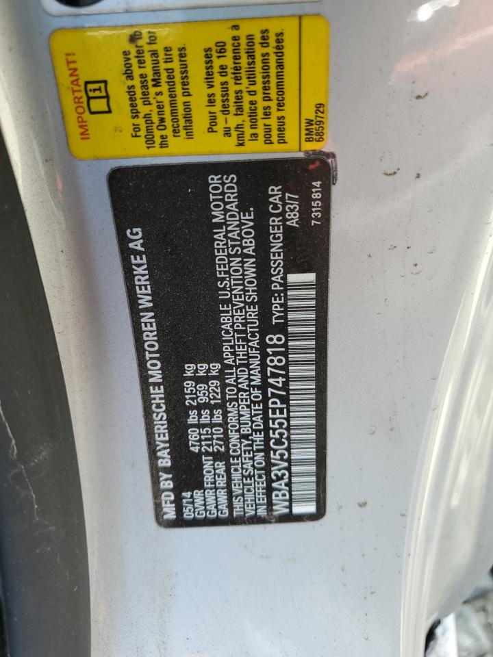 WBA3V5C55EP747818 2014 BMW 428 I