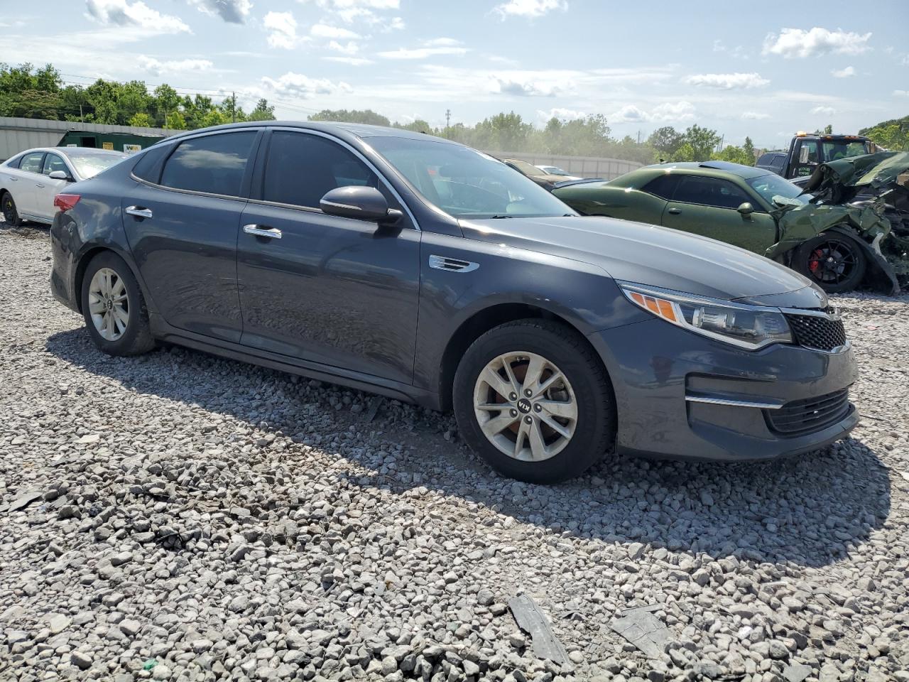 2017 Kia Optima Lx vin: KNAGT4L30H5170535