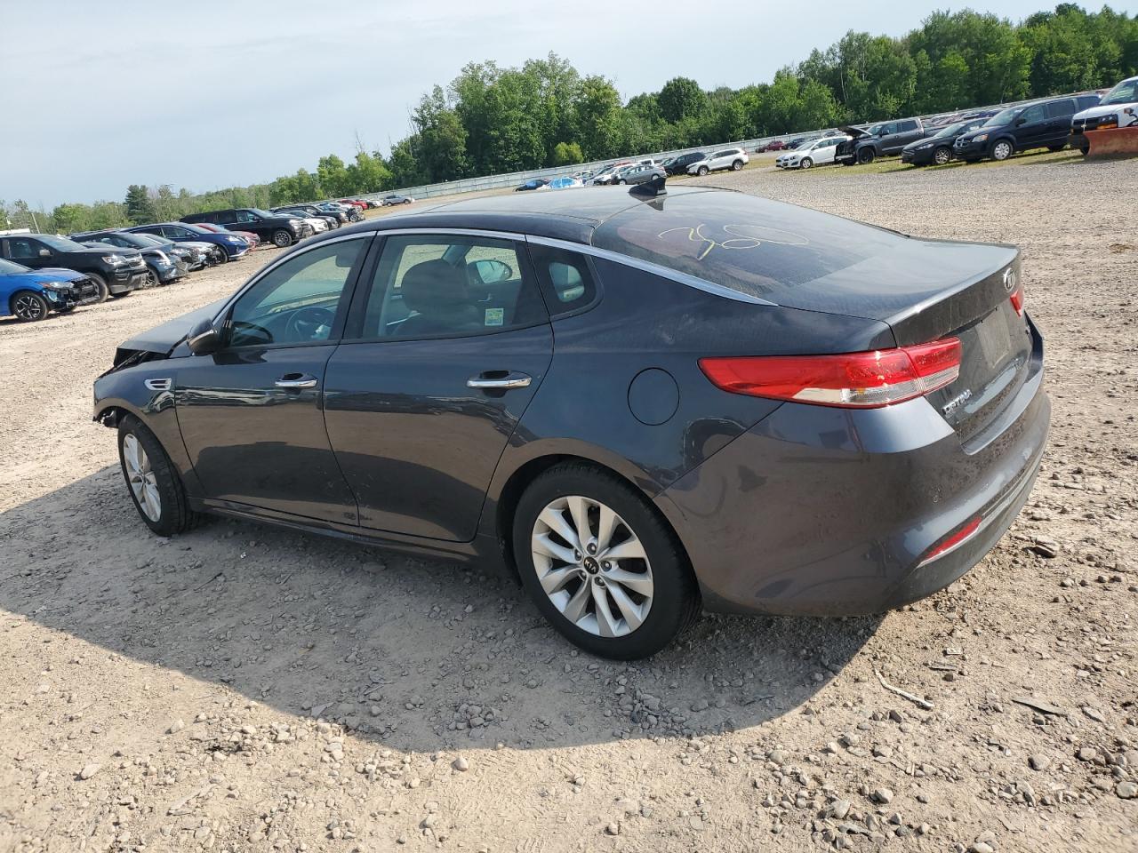 2018 Kia Optima Ex vin: 5XXGU4L30JG218374