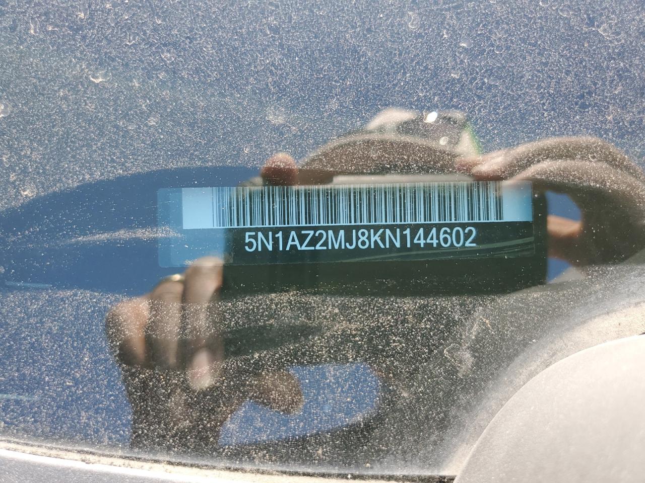 5N1AZ2MJ8KN144602 2019 Nissan Murano S