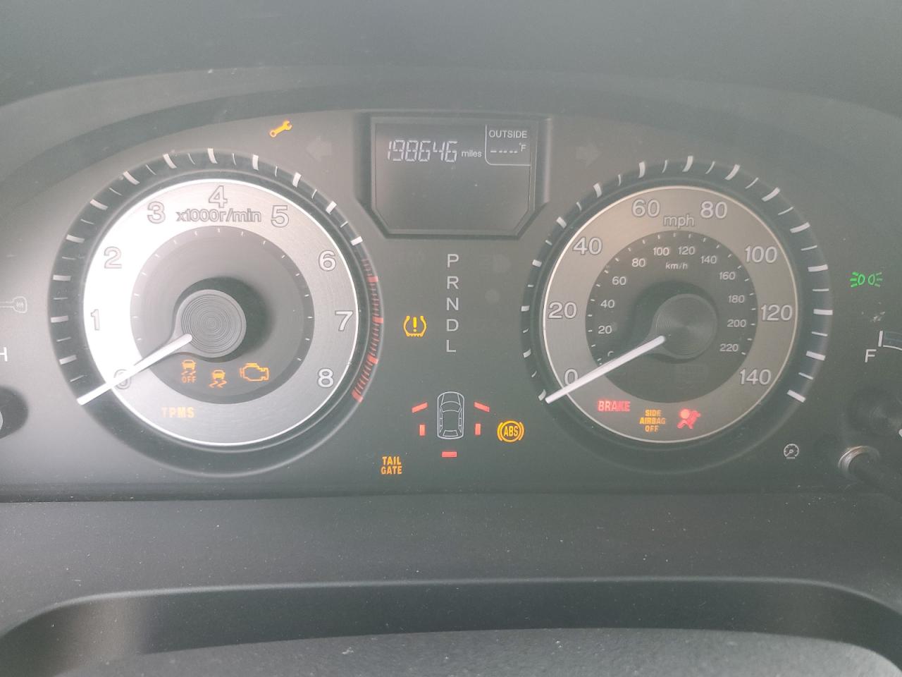 5FNRL5H65CB078932 2012 Honda Odyssey Exl