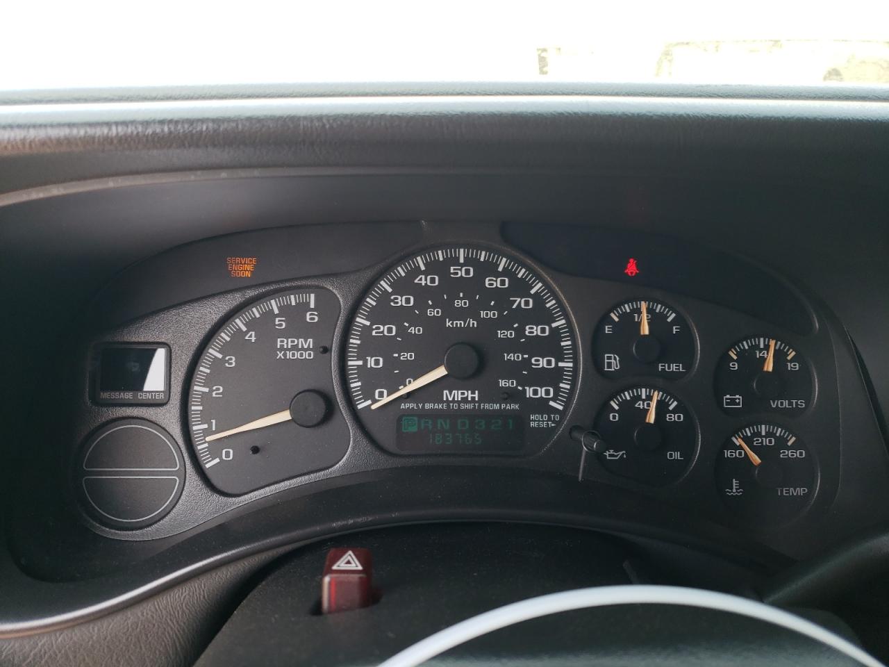 1GNEC13T31R217040 2001 Chevrolet Tahoe C1500