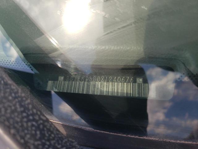 2008 GMC Sierra K1500 VIN: 2GTEK13C081240676 Lot: 58834074