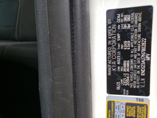 2022 Kia Soul Lx VIN: KNDJ23AU7N7802822 Lot: 57232944