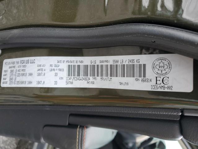 2016 Jeep Cherokee Latitude VIN: 1C4PJMCS4GW348634 Lot: 58465734