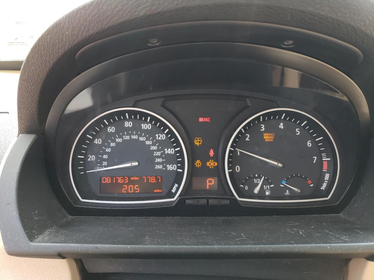 WBXPC93407WF25520 2007 BMW X3 3.0Si