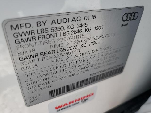 VIN WA1CFAFP9FA092907 2015 Audi Q5, Premium no.14