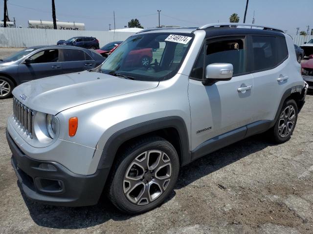 2016 Jeep Renegade Limited VIN: ZACCJADT5GPC83990 Lot: 57469174