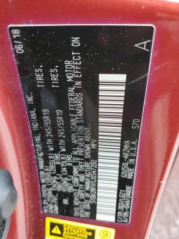 2018 Toyota Highlander Se VIN: 5TDKZRFH1JS547292 Lot: 60721814