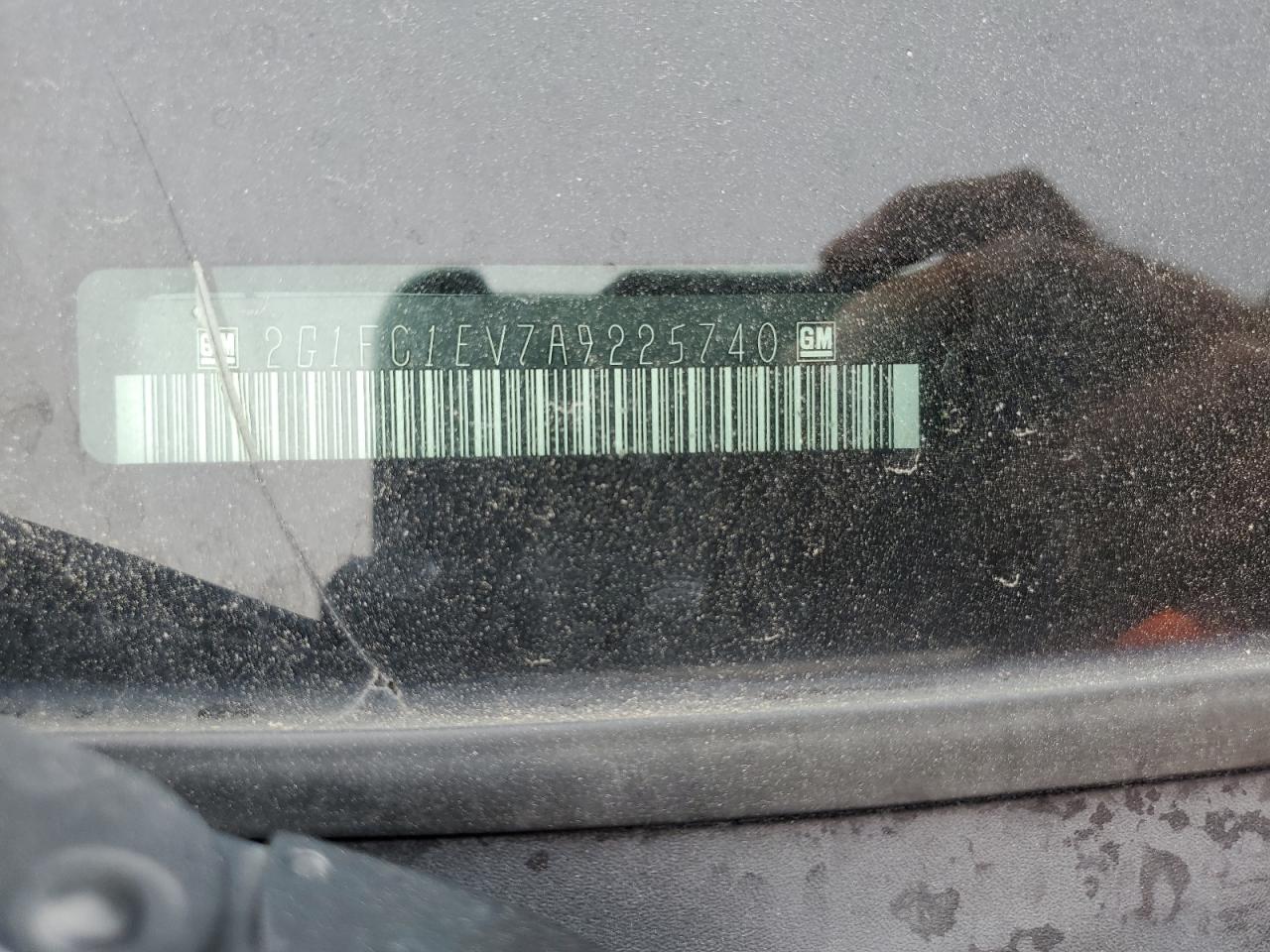 2G1FC1EV7A9225740 2010 Chevrolet Camaro Lt