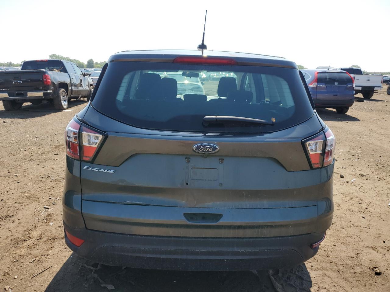 2018 Ford Escape S vin: 1FMCU0F78JUC67737