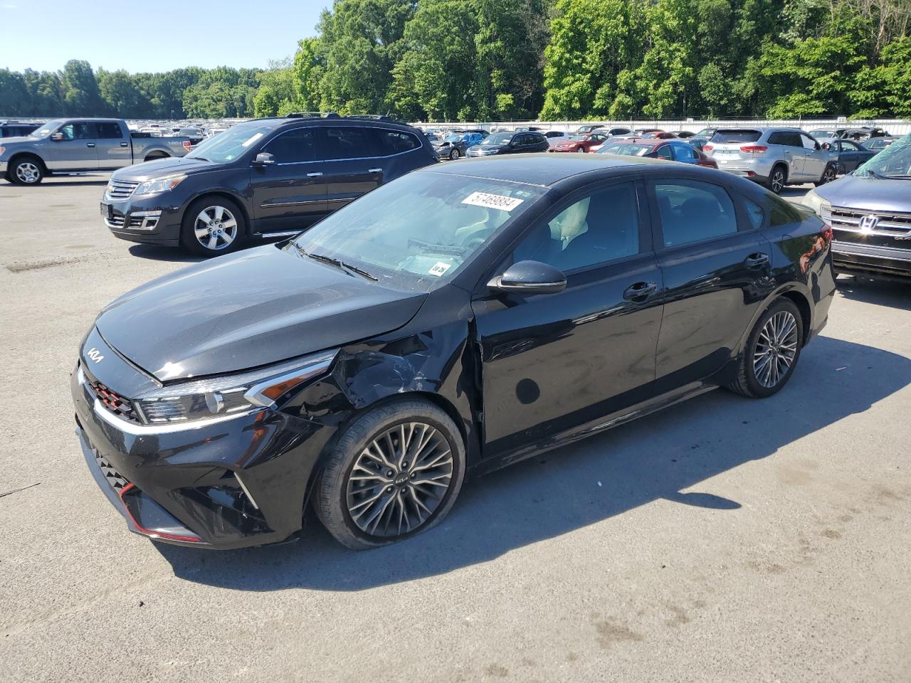 Lot #2859604328 2023 KIA FORTE GT L