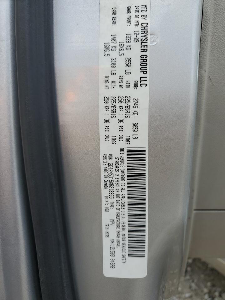 2D4RN5D15AR218955 2010 Dodge Grand Caravan Sxt