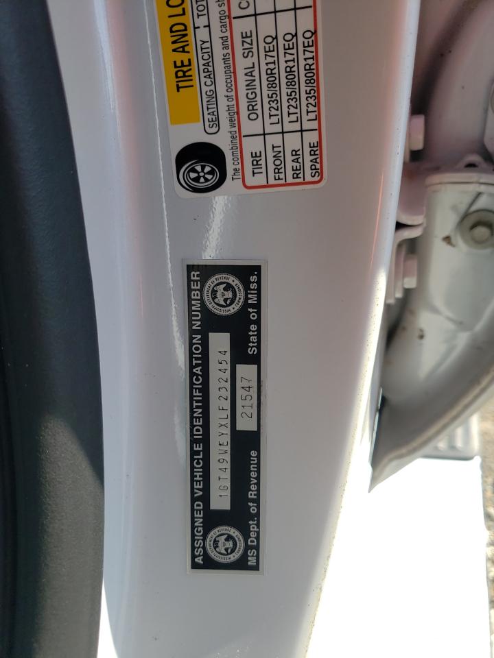 1GT49WEYXLF232454 2020 GMC Sierra K3500 Denali