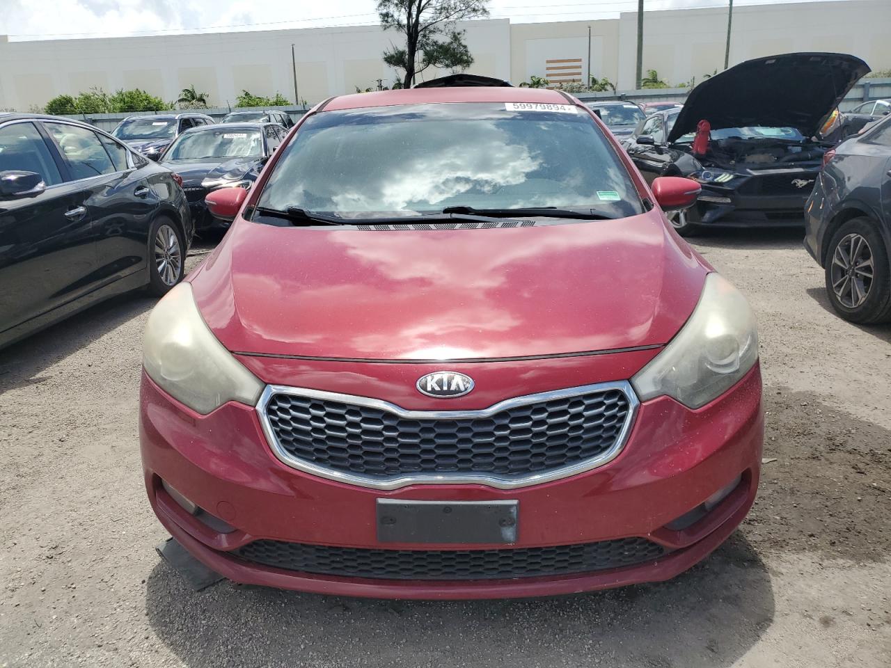 KNAFX4A80E5091893 2014 Kia Forte Ex