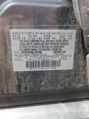 2020 NISSAN KICKS SV - 3N1CP5CV6LL547636
