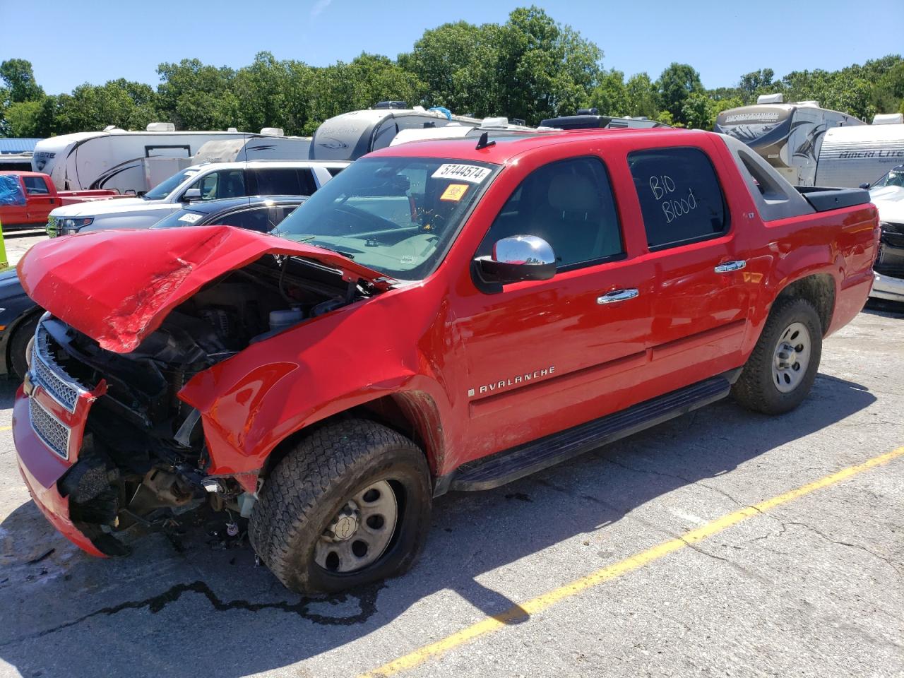 3GNEC120X7G300576 2007 Chevrolet Avalanche C1500