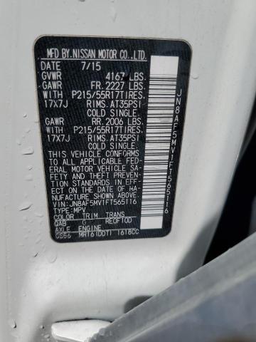 2015 NISSAN JUKE S - JN8AF5MV1FT565116