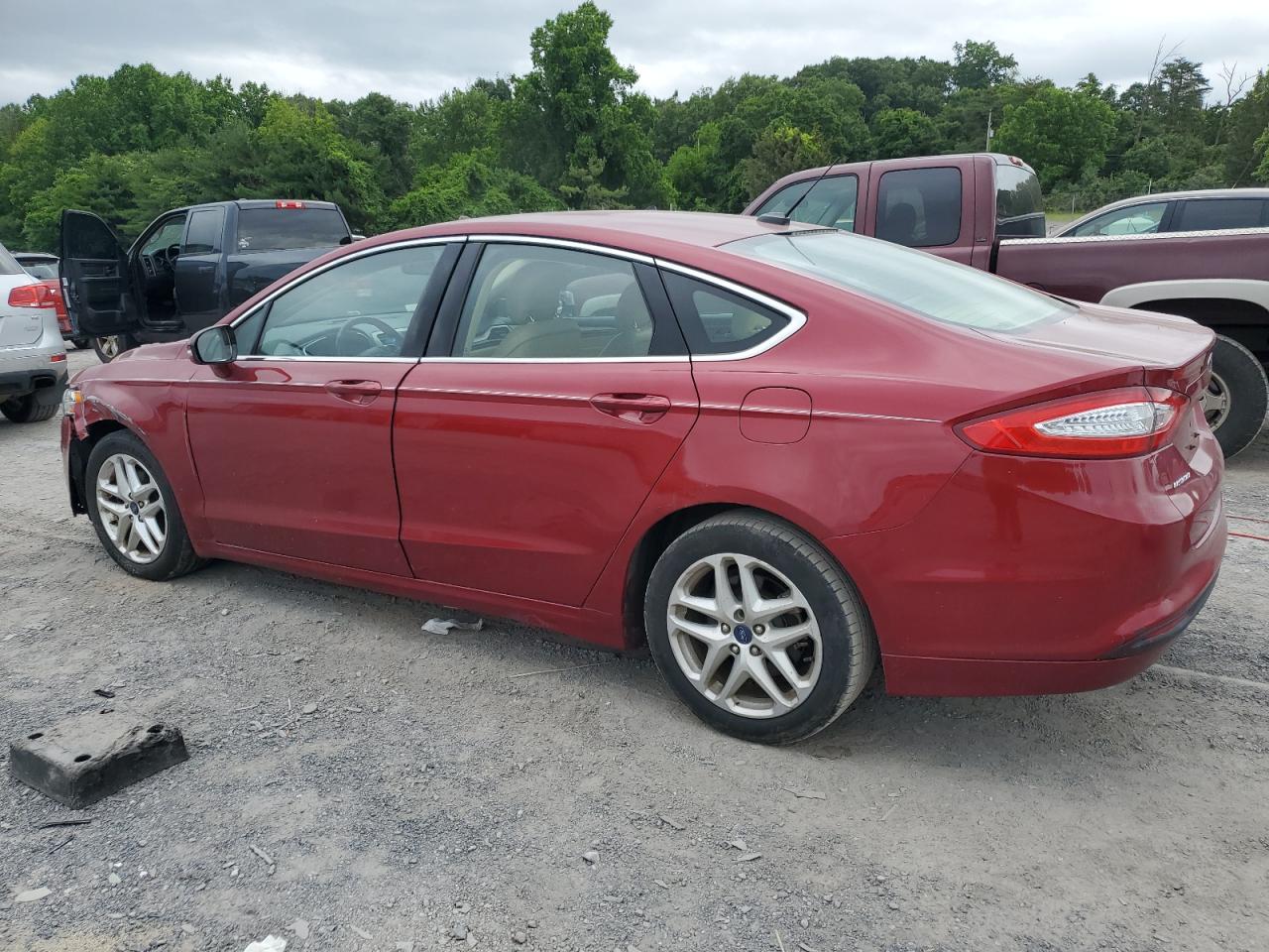 2014 Ford Fusion Se vin: 3FA6P0HD9ER126142