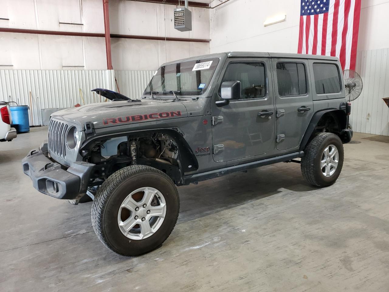 2019 Jeep Wrangler Unlimited Rubicon vin: 1C4HJXFG9KW604210