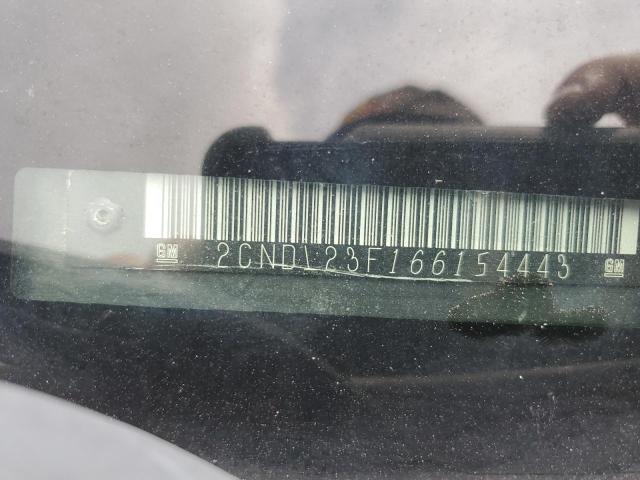 2006 Chevrolet Equinox Ls VIN: 2CNDL23F166154443 Lot: 57816224