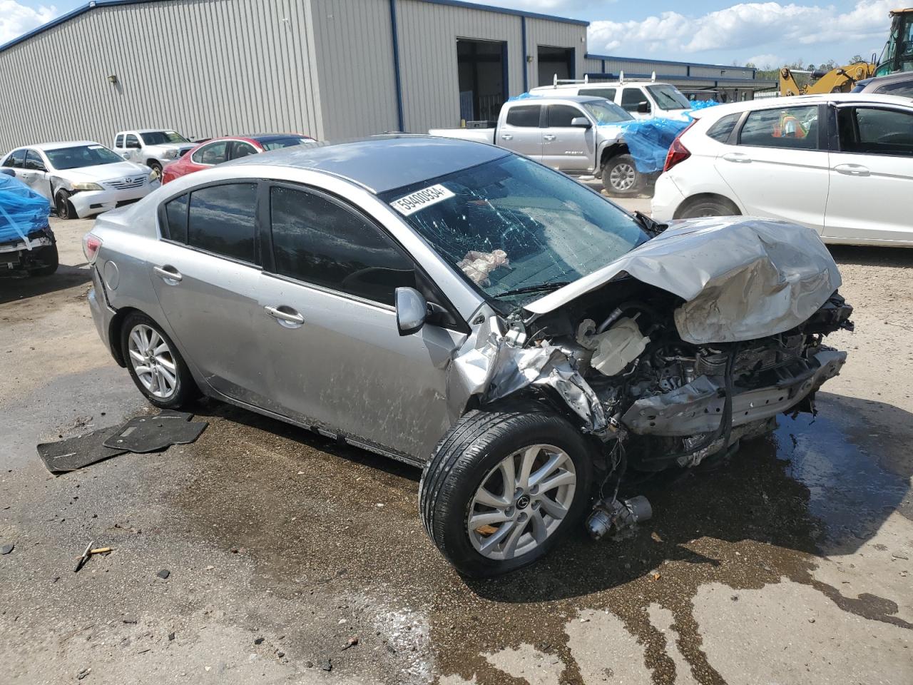 Lot #2891176261 2013 MAZDA 3 I