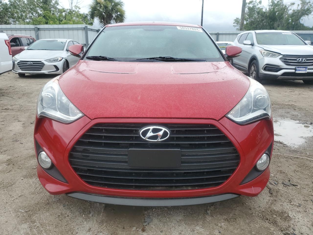 KMHTC6AE3DU126817 2013 Hyundai Veloster Turbo