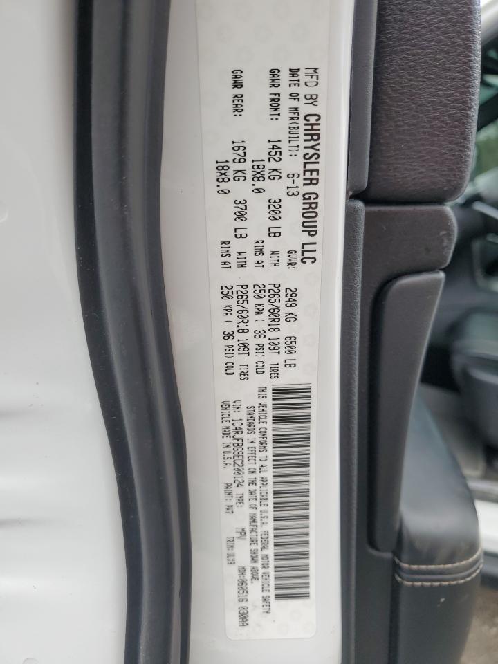 1C4RJFBG9EC200124 2014 Jeep Grand Cherokee Limited