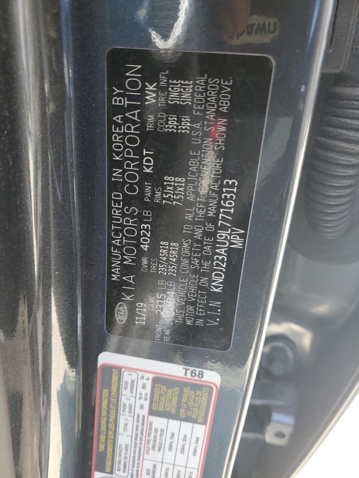 KNDJ23AU9L7716313 2020 Kia Soul Lx