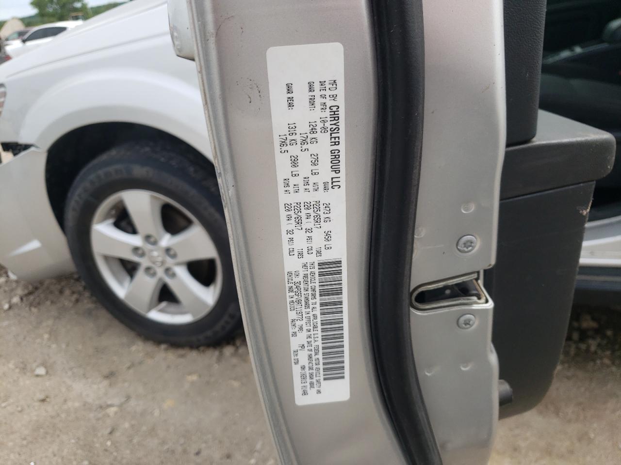 3D4PG5FV8AT119772 2010 Dodge Journey Sxt