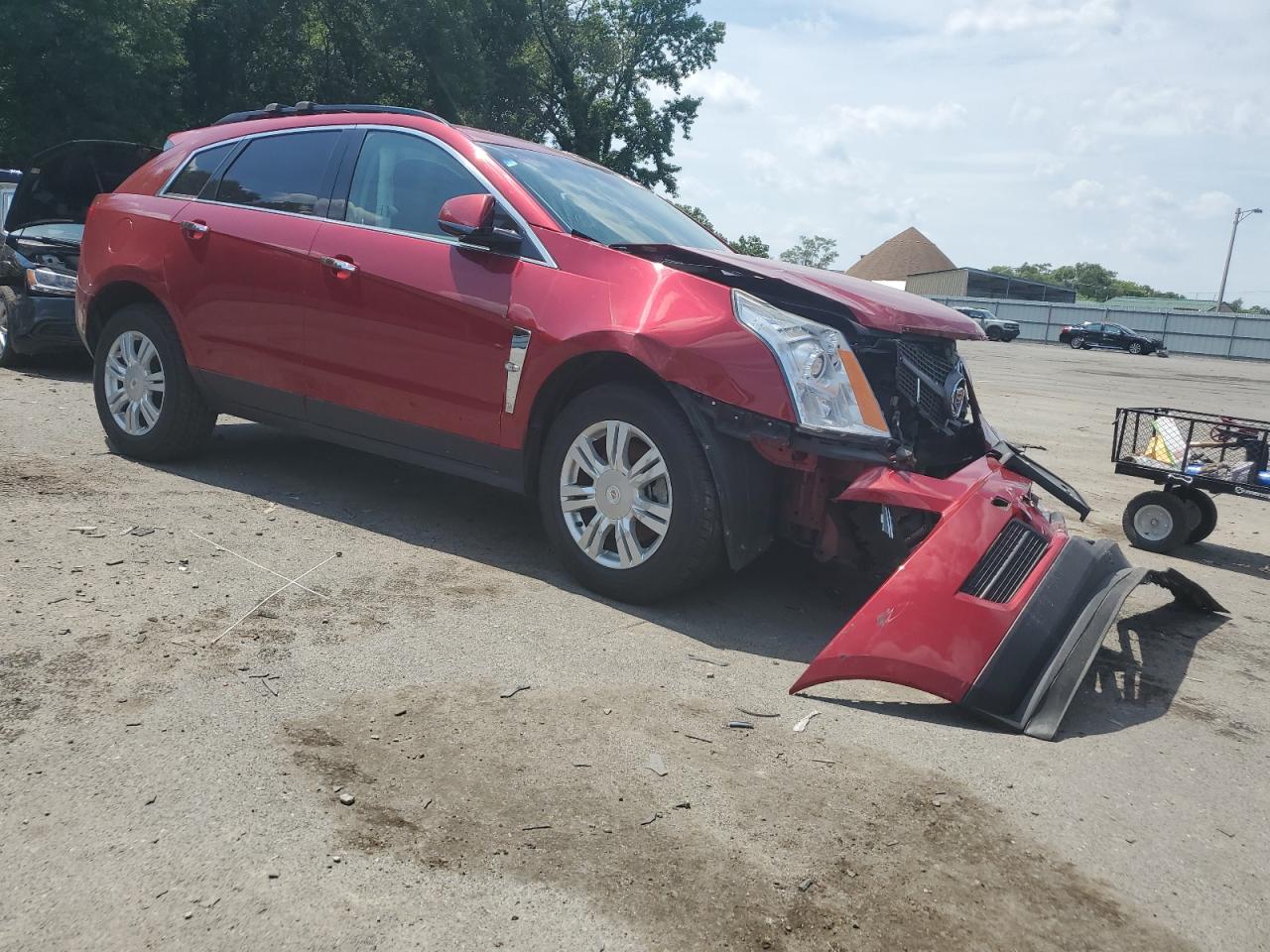 2012 Cadillac Srx vin: 3GYFNGE36CS550947