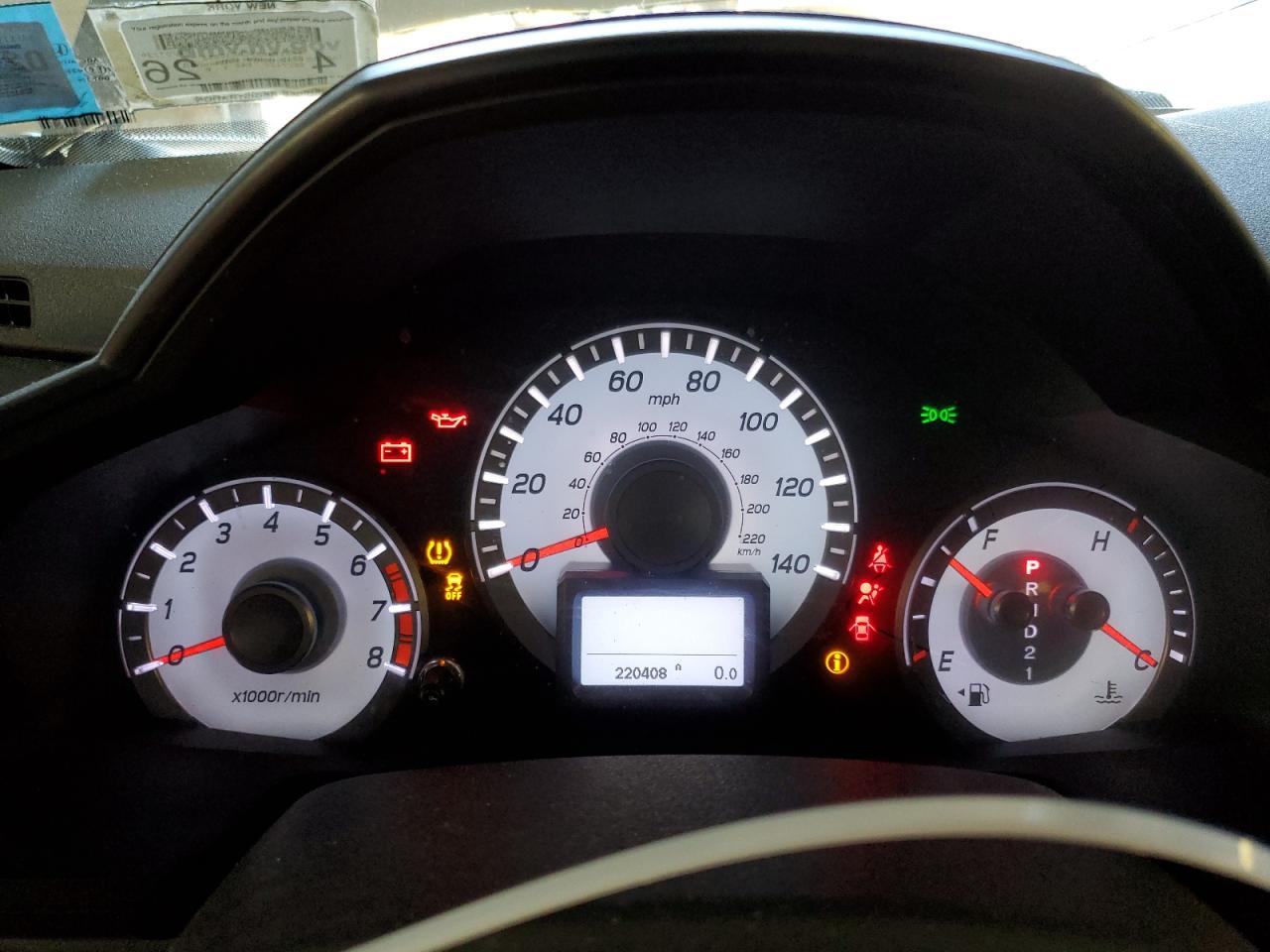 5FNYF4H9XCB030852 2012 Honda Pilot Touring