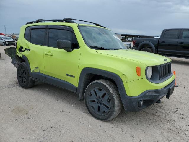  JEEP RENEGADE 2018 Зелений