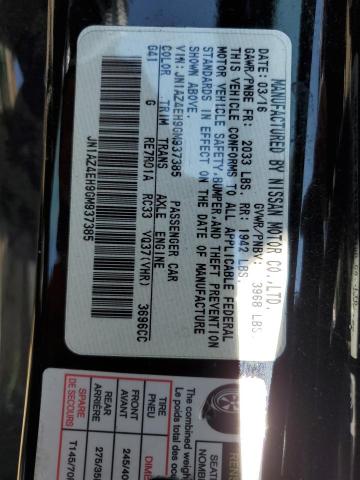 2016 Nissan 370Z Base VIN: JN1AZ4EH9GM937385 Lot: 56876704