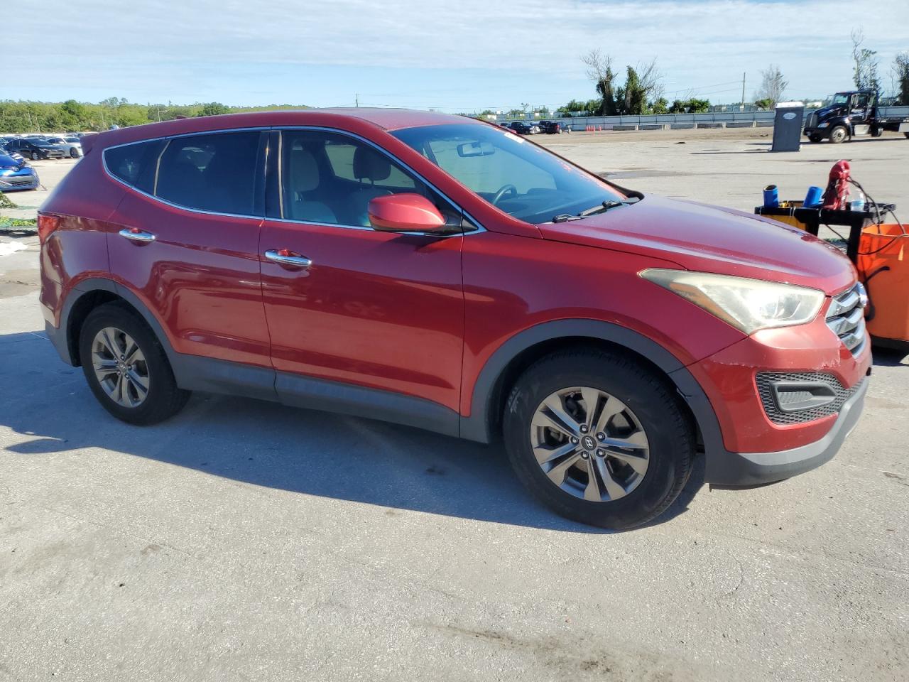 Lot #3030438462 2015 HYUNDAI SANTA FE S