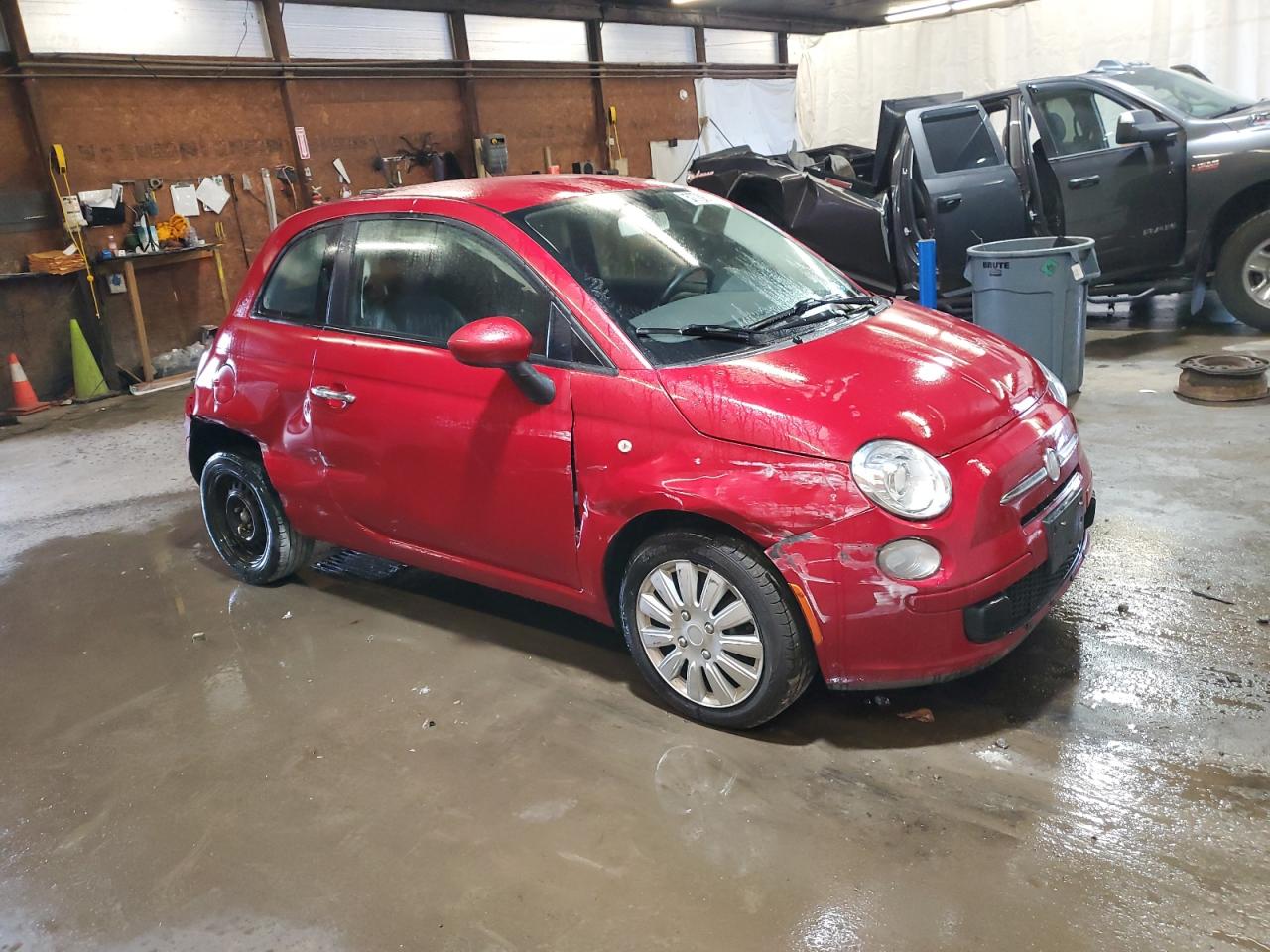 2012 Fiat 500 Pop vin: 3C3CFFAR7CT366397