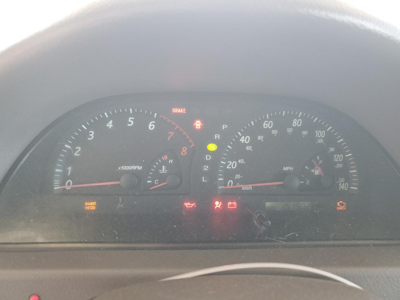 4T1BE32K54U865695 2004 Toyota Camry Le