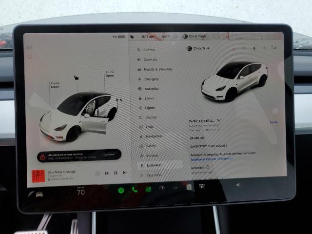 2020 Tesla Model Y VIN: 5YJYGDEE8LF030931 Lot: 58645324