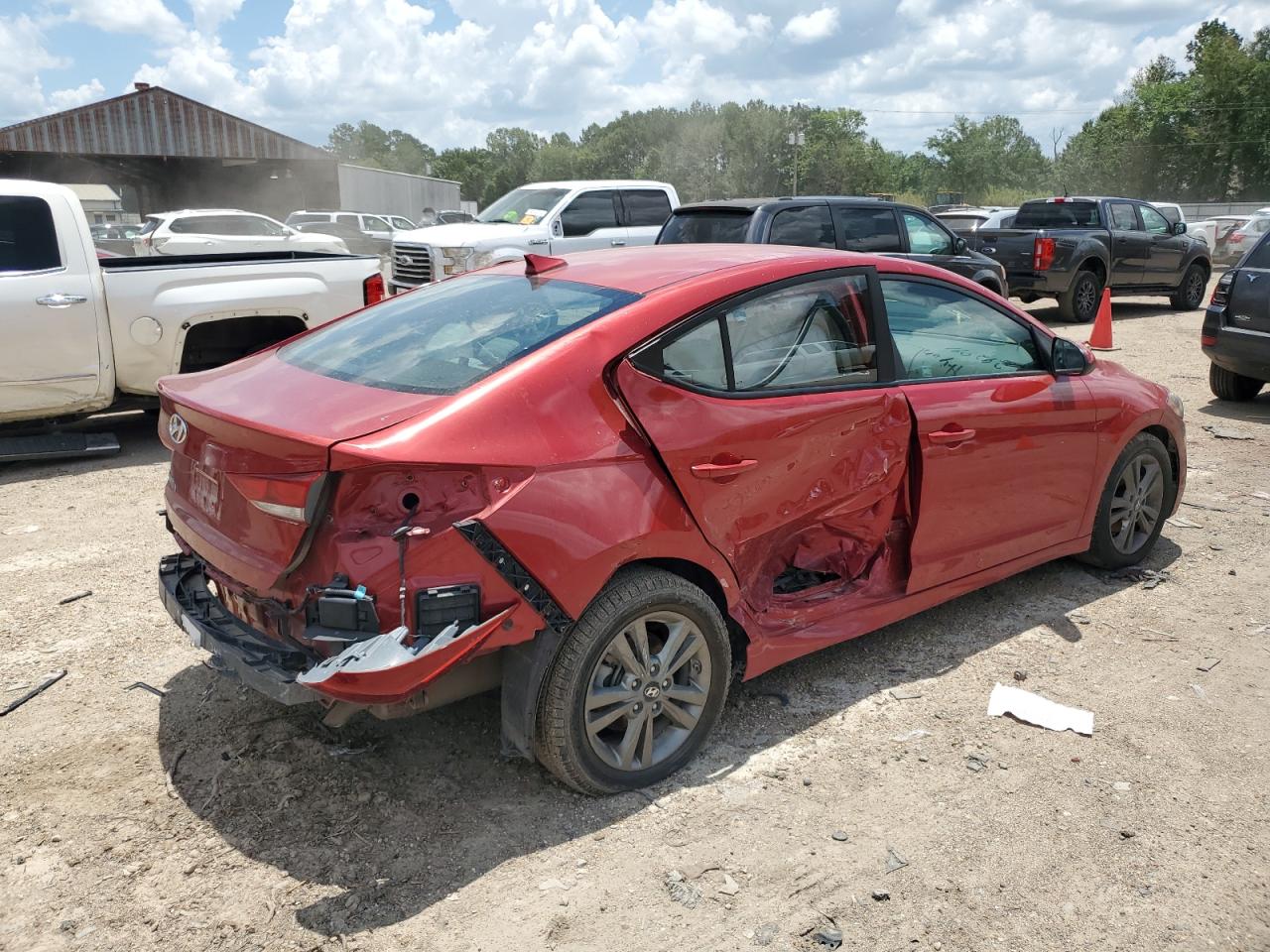 2018 Hyundai Elantra Sel vin: 5NPD84LF8JH292891